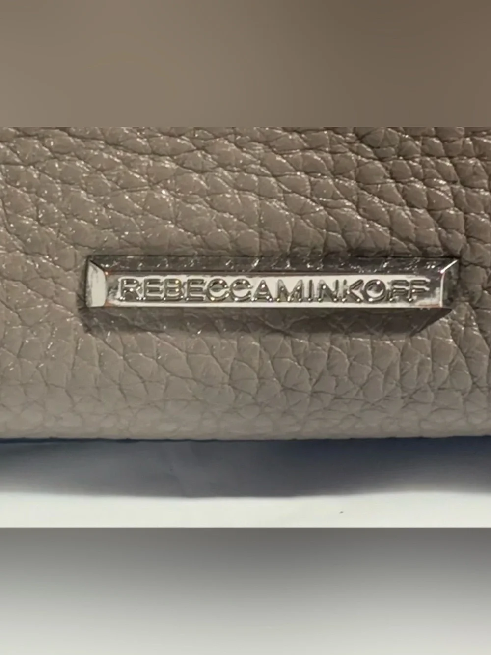 Rebecca Minkoff Micro Moto Satchel Dove Grey